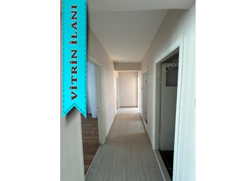 BALIKESİR KİRALIK DAİRE SAFİR DEN ADNAN MENDERES HUZUREVİ YANI 3+1 105 M2 KOMBİLİ YÜKSEK GİRİŞ DAİRE