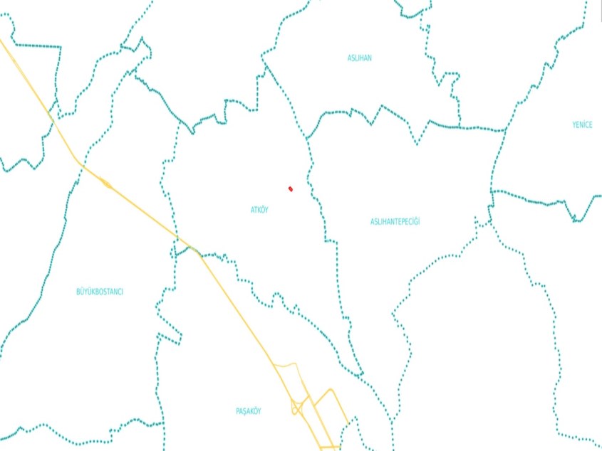 BALIKESİR SATILIK TARLA SAFİR DEN ATKÖYDE YOLA YAKIN 2.150 M2 MÜSTAKİL TAPULU YATIRIMLIK TARLA