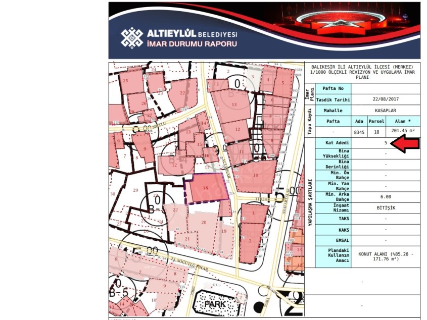 BALIKESİR SATILIK BİNA SAFİR DEN ANAFARTALAR CD.YANI 201 M2 ARSA İÇİNDE KİRA GETİRİLİ KOMPLE BİNA 