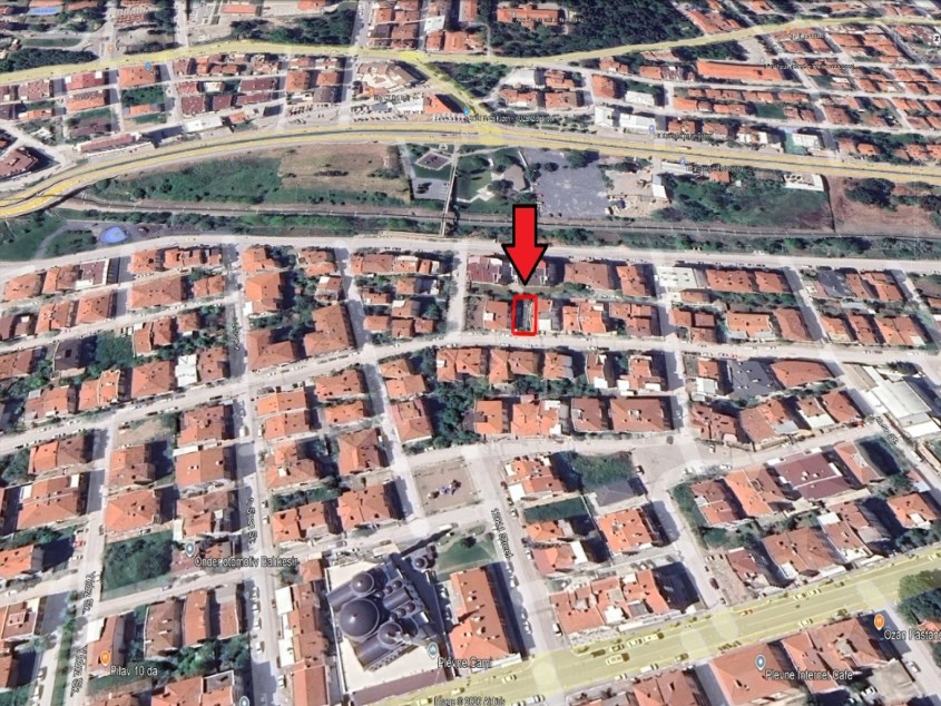 BALIKESİR SATILIK ARSA SAFİR DEN PLEVNE YENİ İZMİR YOLU İLE BİROL KOÇ CAD.ARASI 293 M2 3 KAT İMARLI 
