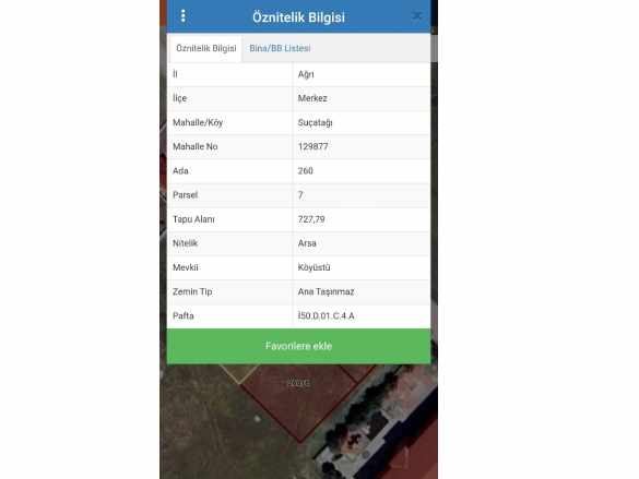 Ağrının En Çok Prim Yapan Bölgesinde Villa Teknokent Koleji Yanında Satılık Arsa Merkez Suçatağı Köyü