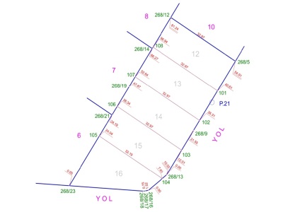 Suçatağı Köyü Teknokent Koleji Yanında Satılık Arsa İmarlı İfrazlı Merkez