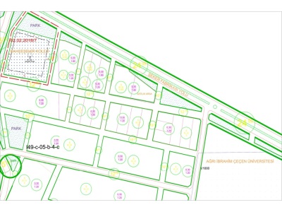 Ağrı İbrahim Çeçen Üniversitesi Yanında Ana Yola Sıfır Satılık Arsa 6 Kat İmarlı İfrazlı Merkez Yolugüzel Köyü