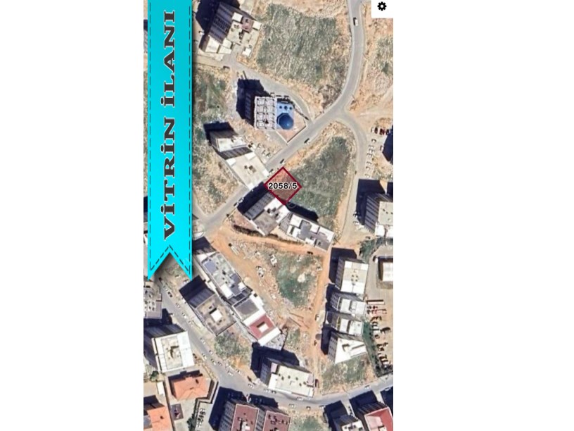 Arsa Bankası Merkezden Telekom arkasında SATILIK 461 M2 ARSA