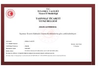 TAŞINMAZ TİCARETİ YETKİ BELGESİ