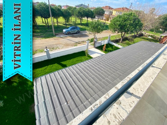 Gümüşçay Biga Satılık Villa |  4+1 Oda | 310M2 8.100.000Tl  Krediye Uygun  | Villa Ve Müstakil | Kombi | 2 Banyo | 4 Yatak Odası Resim-4