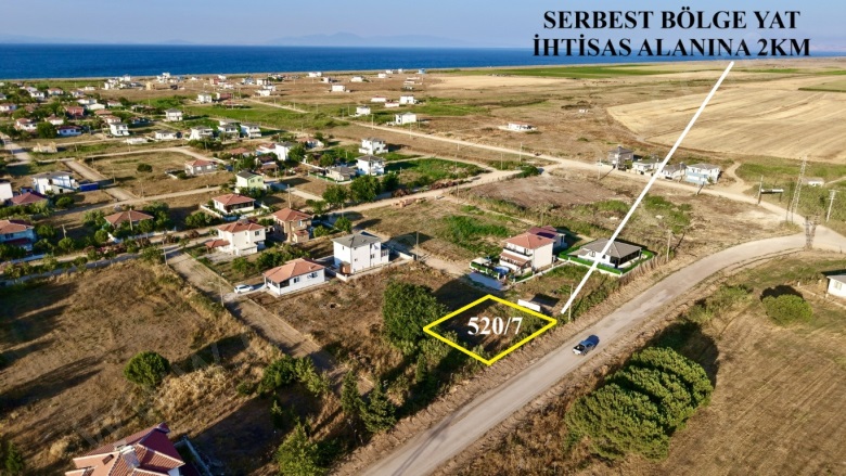 Gümüşçay Biga Satılık Arsa |  302M2 1.475.000Tl İmarlı  Resim-2