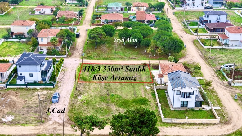 Gümüşçay Biga Satılık Arsa |  350M2 2.650.000Tl İmarlı  Resim-3