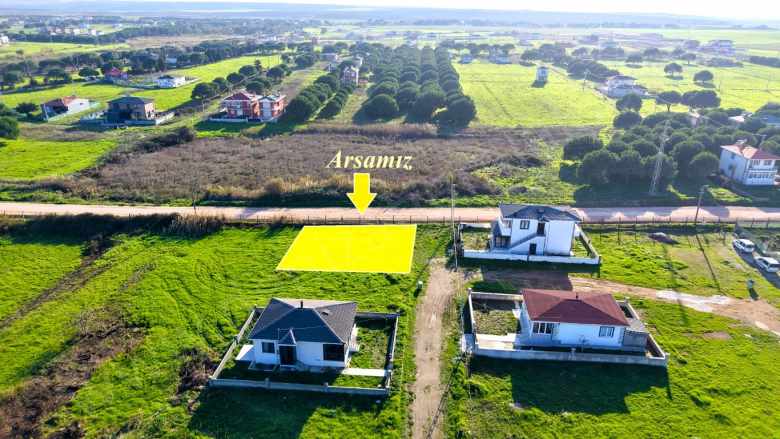Denizatı Sitesinde Köşe Başı 307M2 Satılık Arsa Kelepir Mız Biga Gümüşçay