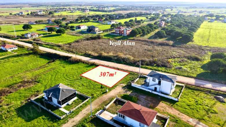 Denizatı Sitesinde Köşe Başı 307M2 Satılık Arsa Kelepir Mız Biga Gümüşçay