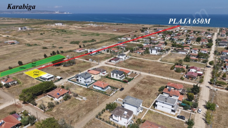 Gümüşçay Biga Satılık Arsa |  298M2 1.750.000Tl İmarlı  Resim-1