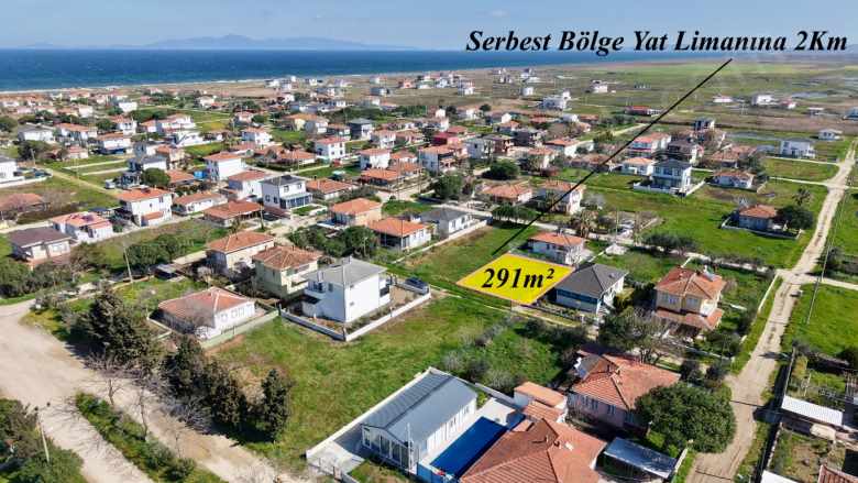 Çarşıya Yakın 291M2 Satılık Arsa Batı Cephe Biga Gümüşçay Denizatı Emlak