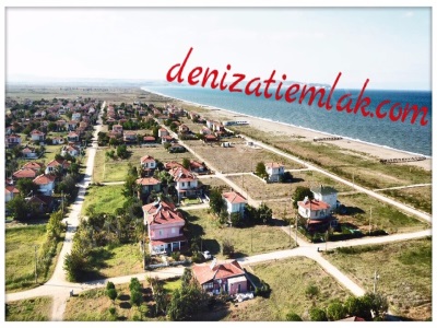 Cadde Denizatı Sitesi Dron Çekimi Satılık Arsa Biga Gümüşçay