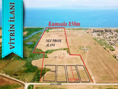 Nef Biga Proje İçinde 300M2 Tek Tapu Satılık Arsa Gümüşçay