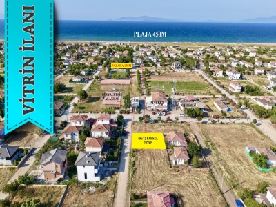 Denizatı Sitesi 6 Cadde Çarşı Merkezinde 297M2 Satılık Arsa Batı Cephe Mız Biga Gümüşçay