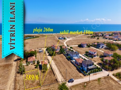 389M2 Köşe Başı Deniz Manzaralı İkiz Villalık Satılık Arsa Mız Biga Gümüşçay Denizatı Emlak