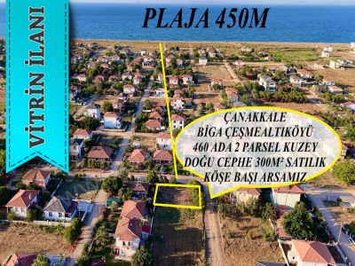 6 Cadde Üzeri Köşe Başı Süper Mız Satılık Arsa Biga Gümüşçay Denizatı Emlak