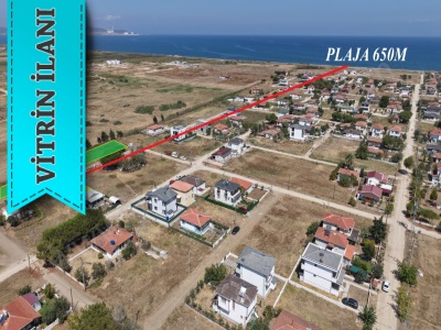 1 800Mlik Yeşil Alana Komşu 298M Batı Cephe Satılık Arsa Biga Gümüşçay Denizatı Emlak