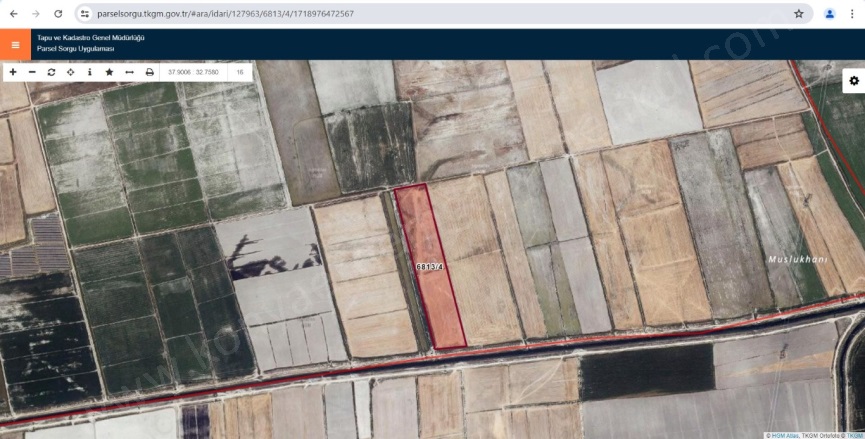 Zivecik Karatay Satılık Tarla |  47893M2 7.180.000Tl Resim-2