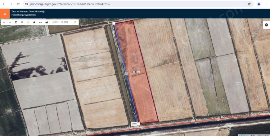 Zivecik Karatay Satılık Tarla |  47893M2 7.180.000Tl Resim-5