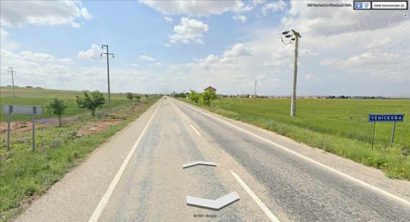 Konya Cihanbeyli Yeniceoba Mh De Çarşı Merkezine 400 Metre Yakınlıkta Satılık Konut Müstakil Villalık Arsa