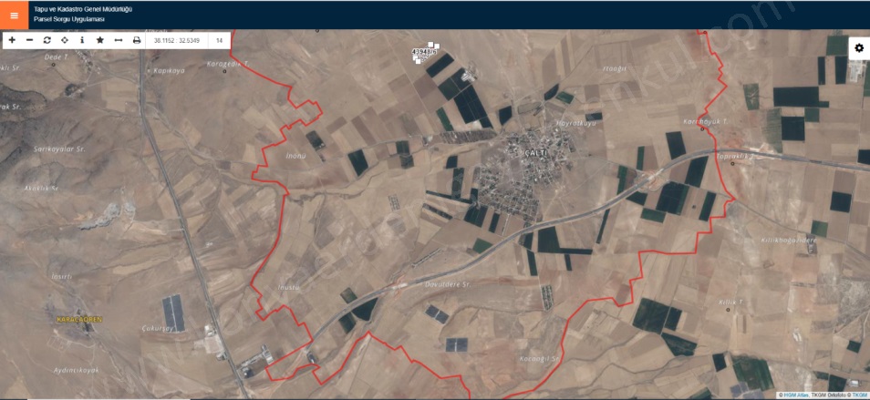 Çaltı Selçuklu Satılık Tarla |  22065M2 4.850.000Tl Resim-5