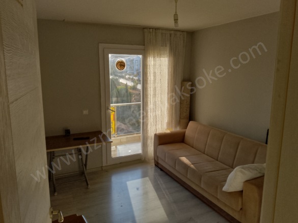 Yenikent Söke Kiralık Eşyalı Kiralık Daire |  1+1 Oda |Aylık 16.000Tl Eşyalı  | 3. Kat | Doğalgaz | 1 Banyo | 1 Yatak Odası Resim-3