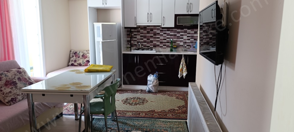 Yenikent Söke Kiralık Eşyalı Kiralık Daire |  1+1 Oda | 60M2 Yıllık 18.000Tl Eşyalı  | 3. Kat | Kombi Resim-5