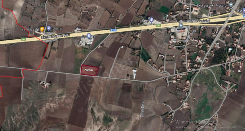 Kayadüzü Merzifon Satılık Tarla |  9691M2 2.750.000Tl Resim-1