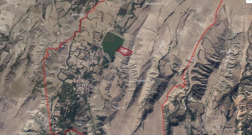 Alışar Köyü  Merzifon Satılık Tarla |  18942M2 9.500.000Tl İmarlı  Resim-1