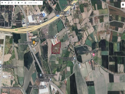 Havaalanı Yolu Yemek Fabrikası Arkası Satılık Tarla Merzifon Bahçeçik