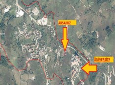 Osmaniye Mh. Üniversite Yanı İmarlı 490 m2 arsa
