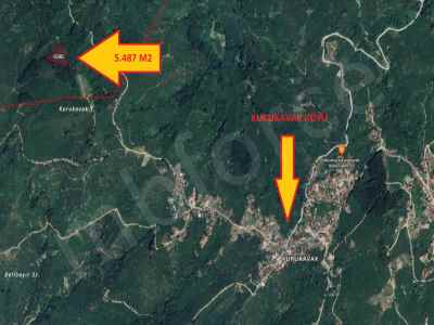  For Sale in  Turkey, Duzce, Akcakoca, Esmahanim , 5487 m2