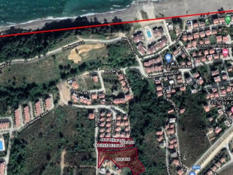 Ayazlı Akevler Mevkii Deniz Gören 7 Dönüm İmarlı Arsa