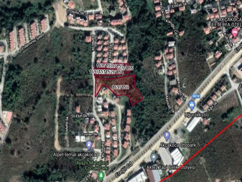 Ayazlı Akevler Mevkii Deniz Gören 7 Dönüm İmarlı Arsa