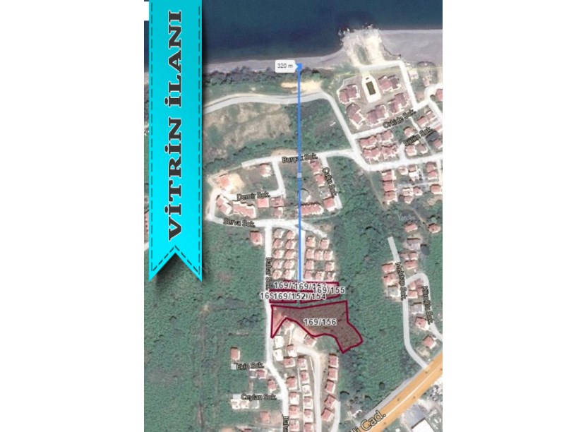 Ayazlı Akevler Mevkii Deniz Gören 7 Dönüm İmarlı Arsa