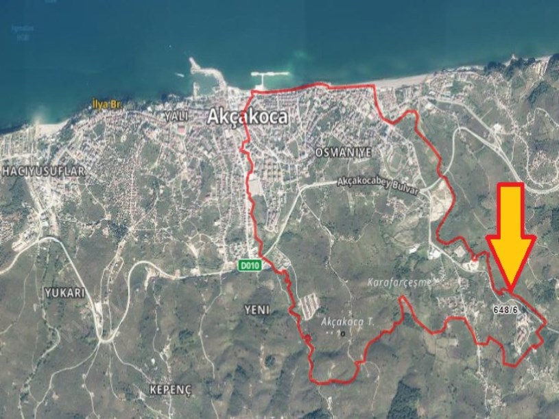 Osmaniye Mh. Üniversite Yanı İmarlı 490 m2 arsa