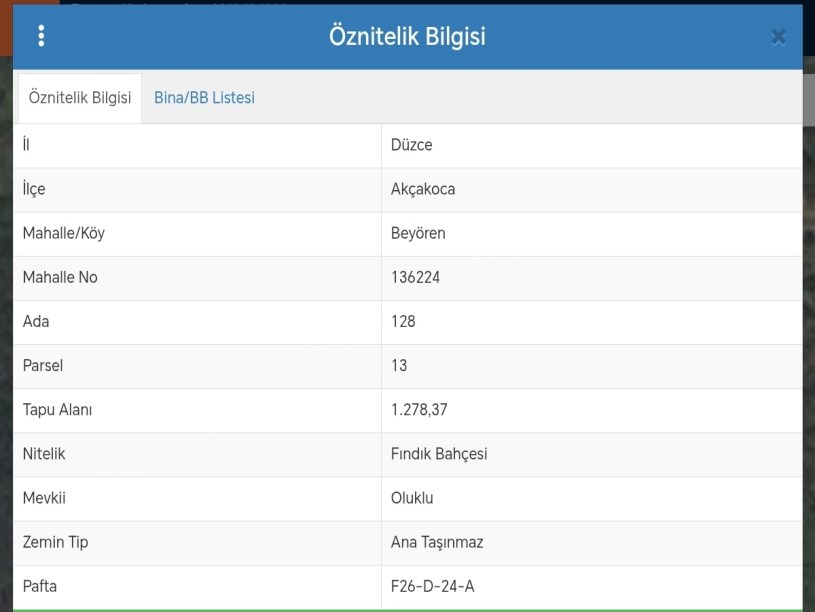 Beyören Köyü içi Satılık Arsa