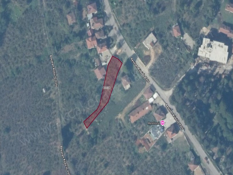 Beyören Köyü İçi Ana Yola Cepheli İmarlı Arsa