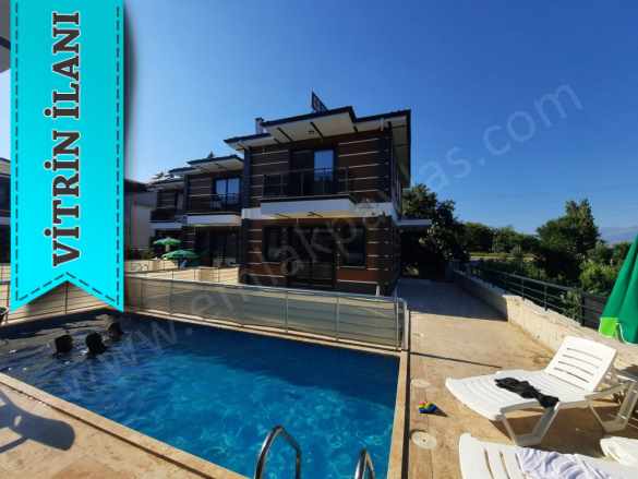 Muğla Dalyan Da Site içinde Sıfır Müstakil Yüzme Havuzlu Dubleks Satılık Villa 3+1 Ortaca