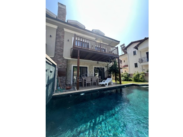 Dalyan Ortaca Satılık Villa |  3+1 Oda | 255M2 475.000$ Eşyalı  | Villa Ve Müstakil | Klima | 3 Banyo | 3 Yatak Odası Resim-3