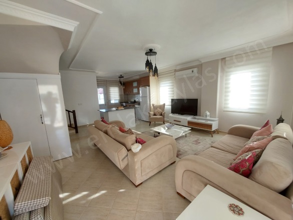 Dalyan Ortaca Satılık Villa |  3+1 Oda | 155M2 13.350.000Tl Eşyalı  | Villa | Klima | 3 Banyo | 3 Yatak Odası Resim-3