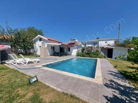 Muğla Ortaca Dalyanda Kiralık Müstakil Ev 2+1 Havuzlu