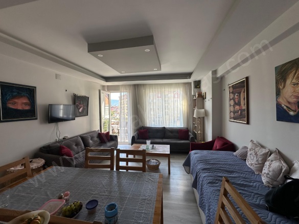 Terzialiler Ortaca Satılık Daire |  1+1 Oda | 60M2 3.350.000Tl Eşyalı  | 2. Kat | Güneş Enerjisi | 1 Banyo | 1 Yatak Odası Resim-2