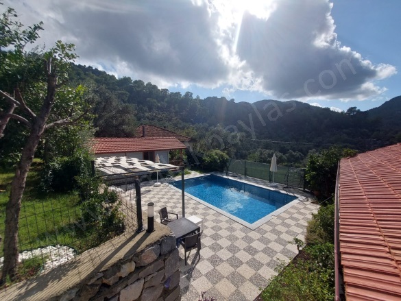 Gökbel Ortaca Kiralık Müstakil Ev |  1+1 Oda | 50M2 Aylık 30.000Tl Eşyalı  | Müstakil | Klima | 1 Banyo | 1 Yatak Odası Resim-2