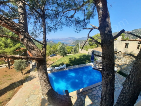 Gökbel Ortaca Satılık Villa |  2+1 Oda | 1800M2 73.000.000Tl Eşyalı  | Villa | Klima | 1 Banyo | 2 Yatak Odası Resim-5