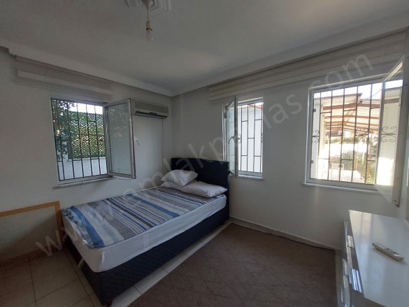 Dalyan Ortaca Kiralık Daire |  3+1 Oda | 130M2 Aylık 30.000Tl Eşyalı  | Zemin Kat | Klima | 1 Banyo | 3 Yatak Odası Resim-3