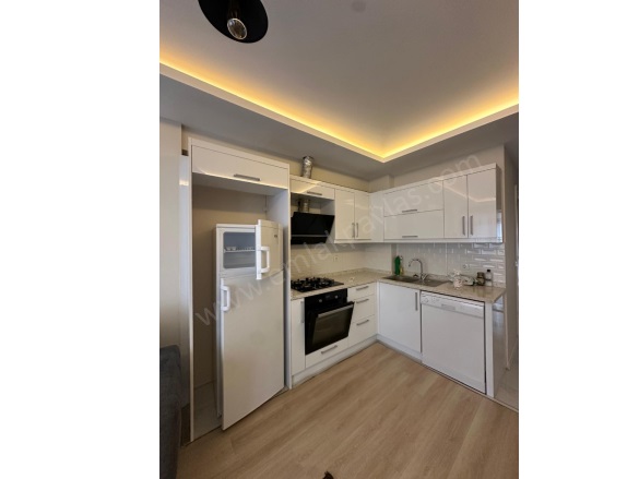 Beşköprü Ortaca Kiralık Daire |  1+1 Oda | 60M2 Aylık 20.000Tl Eşyalı  | 4. Kat | Klima | 1 Banyo | 1 Yatak Odası Resim-3