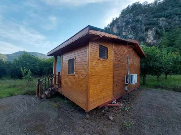 Muğla Ortaca Okçular Da 1+1 Ahşap Bungalov Kiralık Müstakil Ev