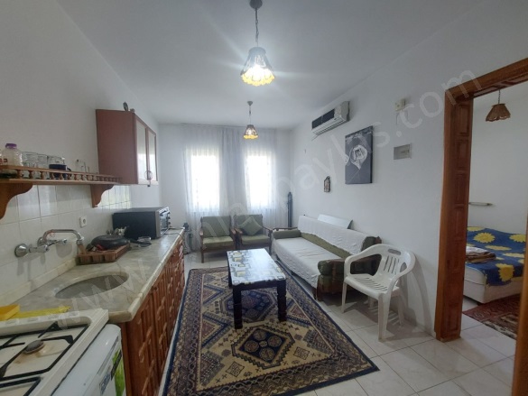 Dalyan Ortaca Kiralık Daire |  1+1 Oda | 50M2 Aylık 20.000Tl Eşyalı  | 2. Kat | Klima | 1 Banyo | 1 Yatak Odası Resim-1